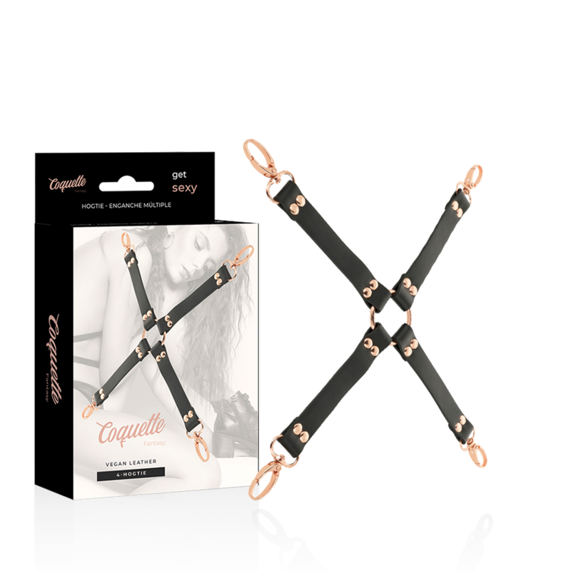 COQUETTE CHIC DESIRE - CRAVATTA FANTASIA IN PELLE VEGANA – Sistemare le manette