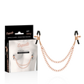 COQUETTE CHIC DESIRE - CLIPS PER CAPEZZOLI IN METALLO FANTASIA CON CATENA – Morsetti per capezzoli per sadomasochismo