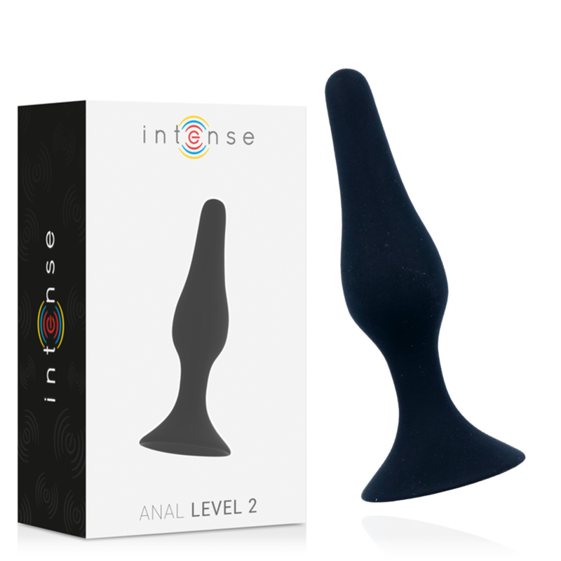 INTENSE - LIVELLO ANALE 2 11,5 CM NERO – Tappi anali