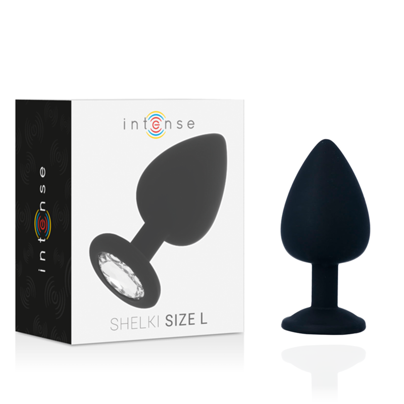 INTENSE - PLUG ANALE SHELKI L NERO – Tappi anali – foto 2