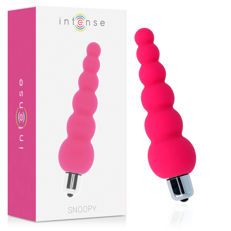 INTENSE - SNOOPY 7 VELOCIT IN SILICONE ROSA INTENSE – Vibratori anali