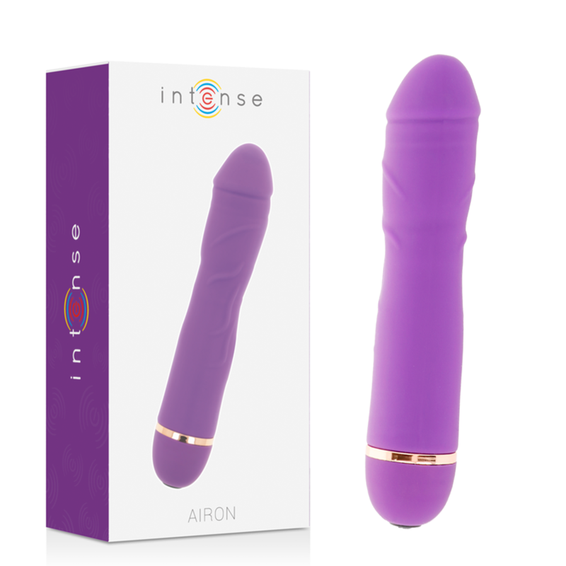 INTENSE - AIRON 20 VELOCIT SILICONE LILLA – Classici vibratori anali o vaginali