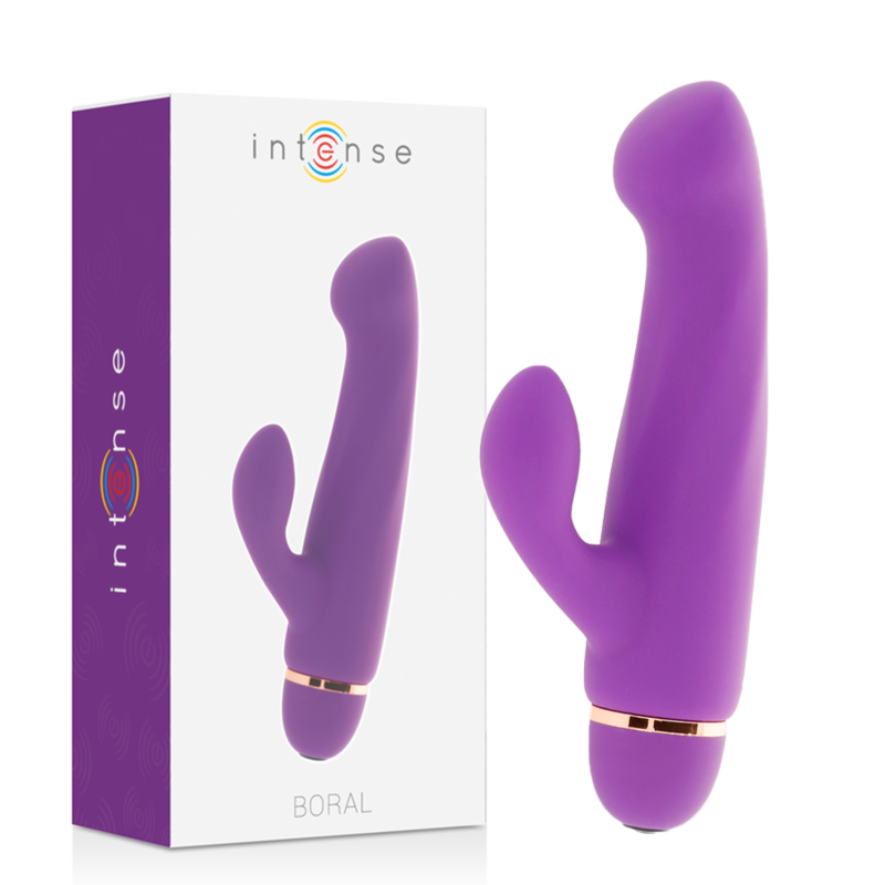 INTENSE - BORAL 20 VELOCIT SILICONE LILLA – Vibratori di coniglio