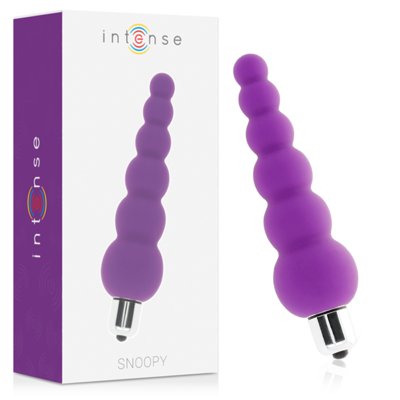 INTENSE - SNOOPY 7 VELOCIT IN SILICONE LILLA – Vibratori anali