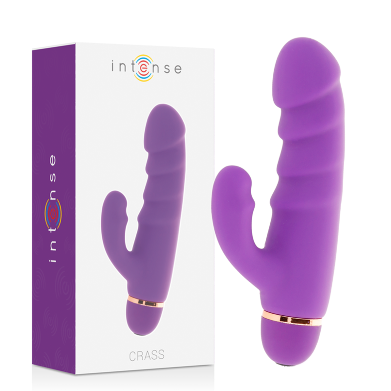 INTENSE - CRASS 20 VELOCIT SILICONE LILLA – Vibratori di coniglio