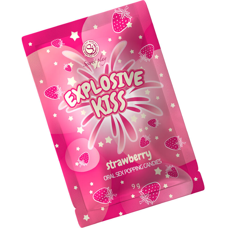 SECRETPLAY - CARAMELLE ESPLOSIVE ALLA FRAGOLA – Per il sesso orale