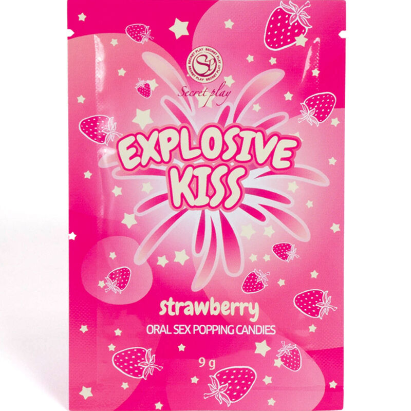 SECRETPLAY - CARAMELLE ESPLOSIVE ALLA FRAGOLA – Per il sesso orale – foto 2