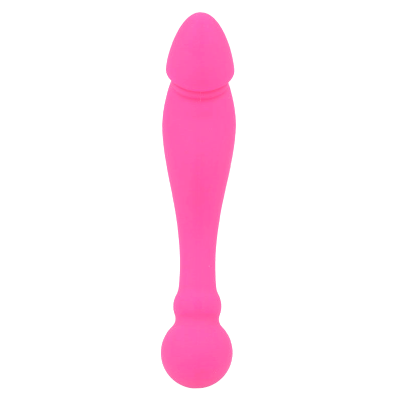 INTENSE - SILICONE RICK DUAL ROSA – Dildo con punto G – foto 3