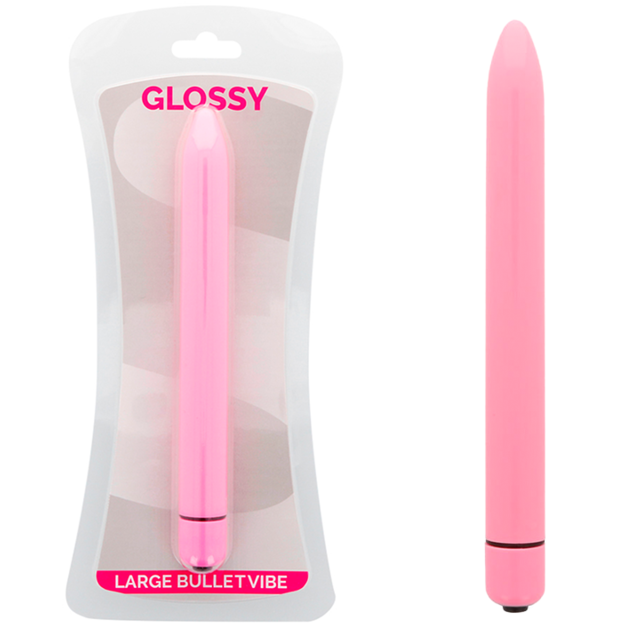 GLOSSY SLIM - ROSA VIBRATORE – Mini vibratori