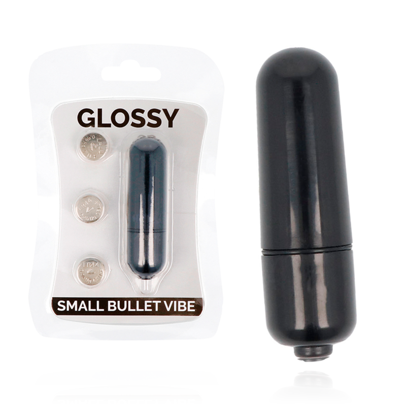 GLOSSY - PICCOLO BULLET VIBE NERO – Mini vibratori