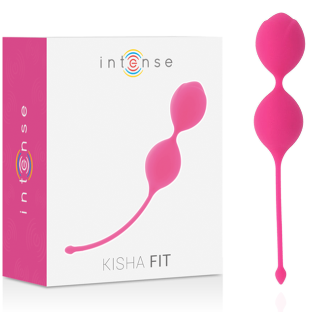 INTENSE - KISHA FIT IN SILICONE KEGEL FUCSIA – Sfere di silicone