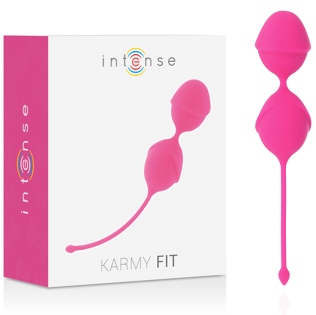 INTENSE - KARMY FIT KEGEL SILICONE FUCSIA – Sfere di silicone