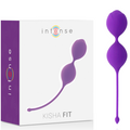 INTENSE - KISHA FIT IN SILICONE KEGEL LILLA – Sfere di silicone