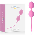 INTENSE - KISHA FIT IN SILICONE KEGEL ROSA – Sfere di silicone