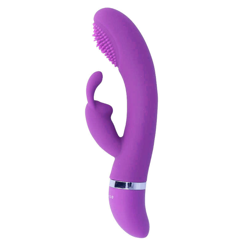 INTENSE - VIBRATORE OSCILLANTE IN SILICONE RABBIT LILLA SUSY – Vibratori di coniglio