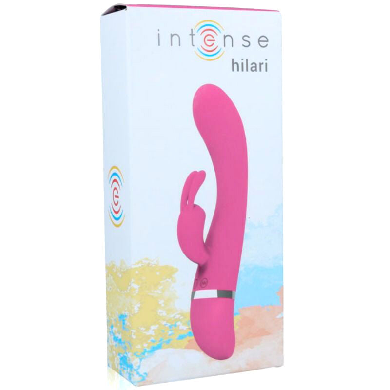 INTENSE - VIBRATORE LUXE IN SILICIO ROSA HILARI INTENSE – Vibratori di coniglio – foto 3