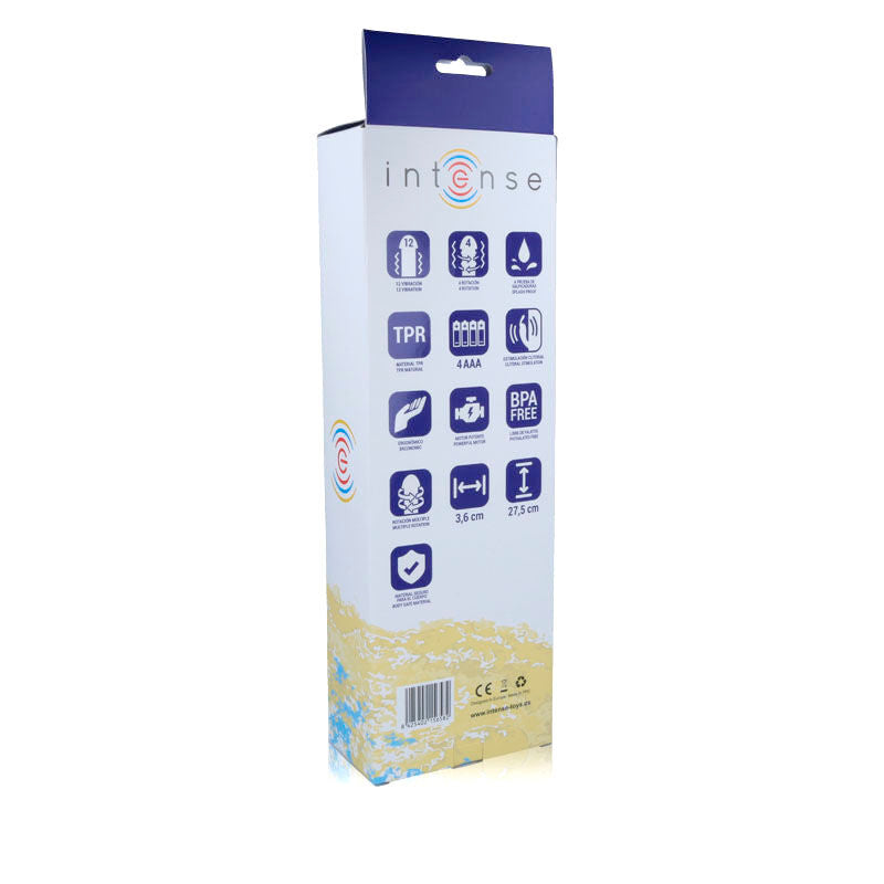 INTENSE - VIBRATORE ROTANTE GUPPY LILLA – Vibratori di coniglio – foto 6