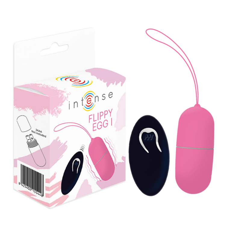 INTENSE - FLIPPY I UOVO VIBRANTE CON TELECOMANDO ROSA – Telecomando – foto 2