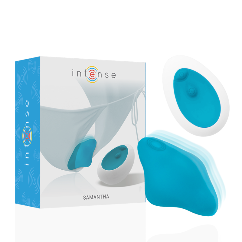 INTENSE - SAMANTHA PANTIE REMOTE CONTROL BLU – Telecomando