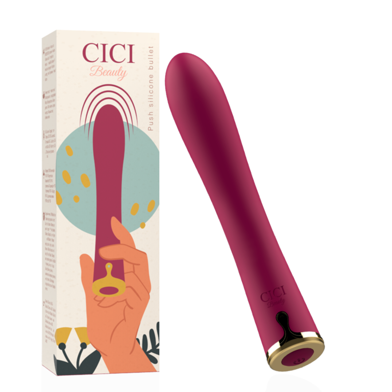 CICI BEAUTY - PREMIUM SILICONE PUSH BULLET – Proiettili vibranti