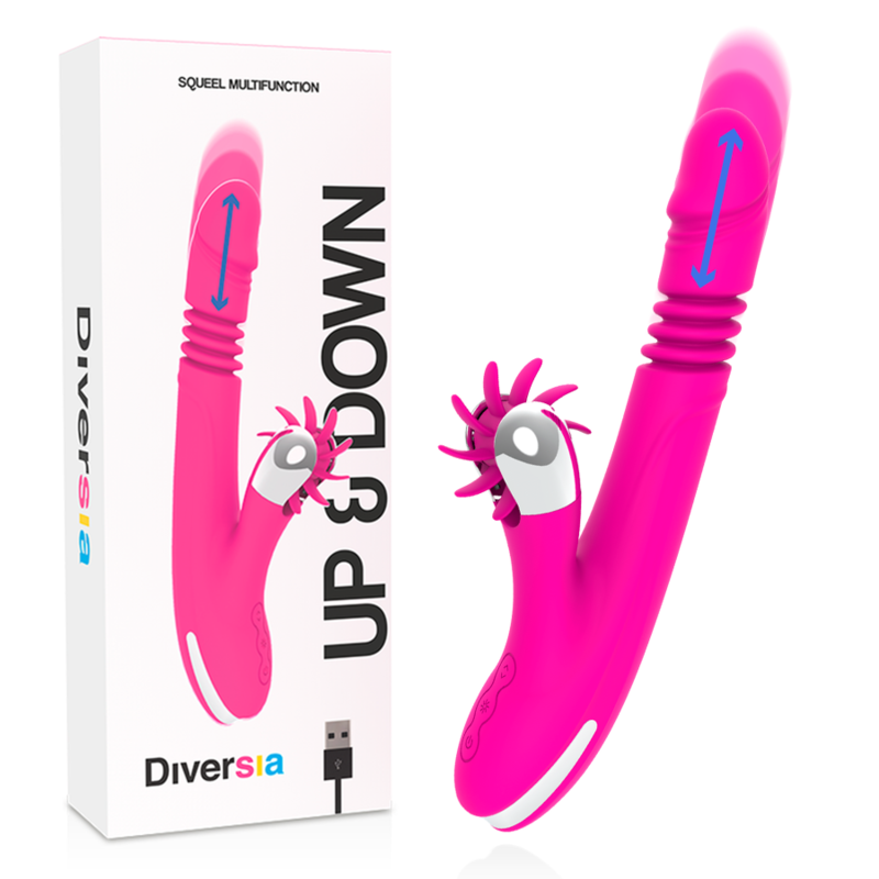 DIVERSIA - CONIGLIO SU E GIÙ 24 CM – Rotatori vibranti