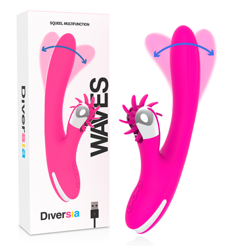 DIVERSIA - CONIGLIO ONDE 24 CM – Rotatori vibranti