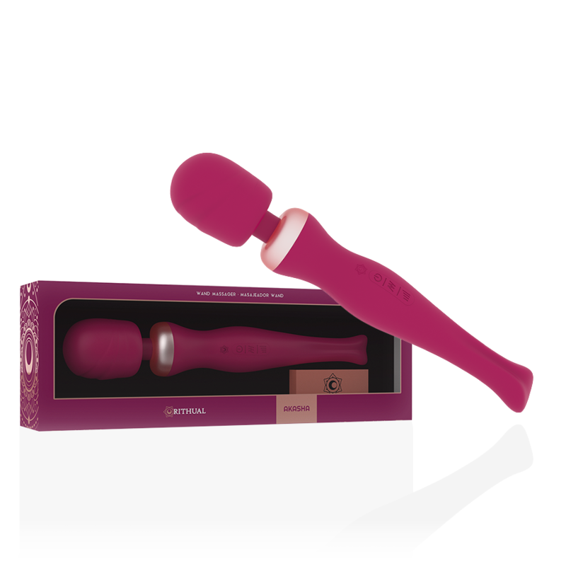RITHUAL - POTENTE BACCHETTA E AKASHA RICARICABILE 2.0 ORCHIDEA – Vibratori HI-TECH – foto 2