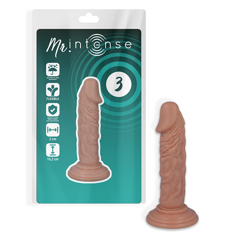 MR INTENSE - 3 PENE REALISTICO 16.2 CM -O- 3 CM – Peni realistici – foto 2