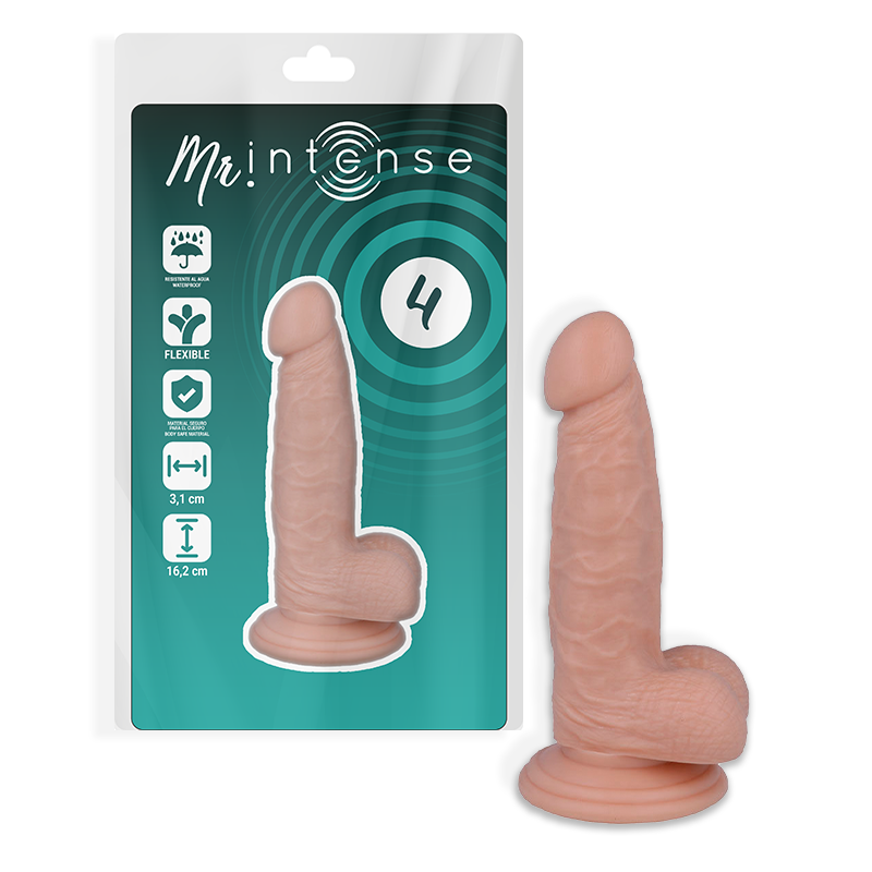 MR INTENSE - 4 PENE REALISTICO 16.2 CM -O- 3.1 CM – Peni realistici – foto 2