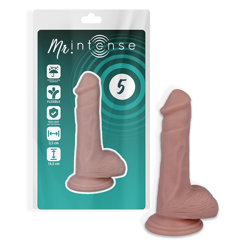 MR INTENSE - 5 PENE REALISTICO 16.5 CM -O- 3.5 CM – Peni realistici – foto 2