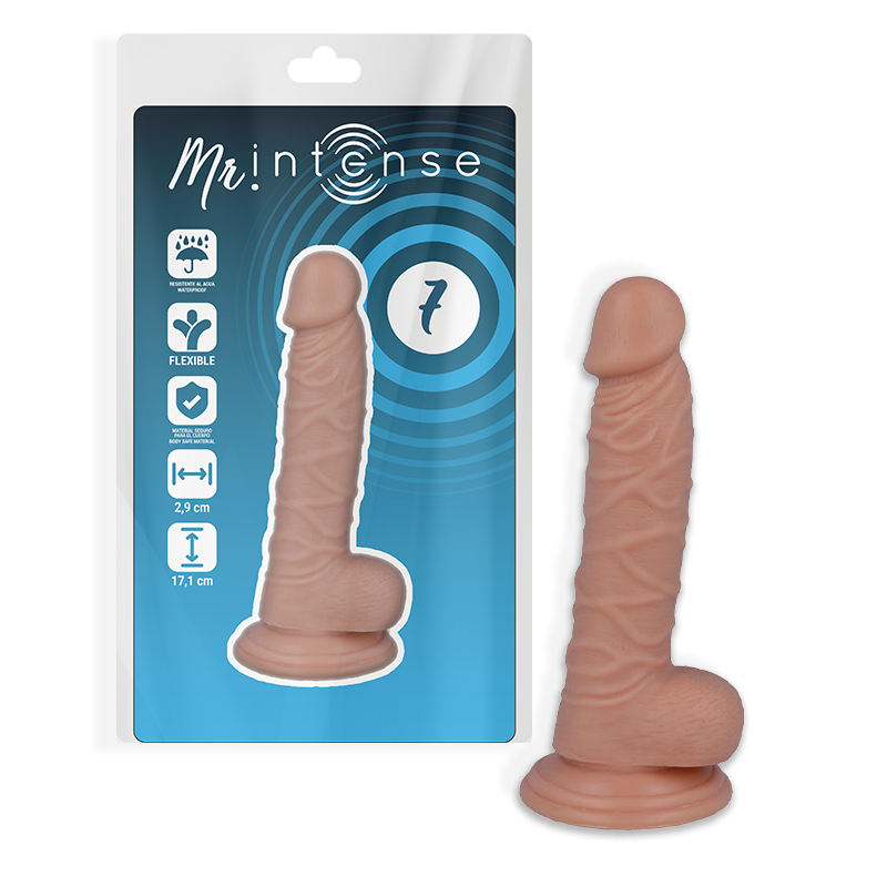 MR INTENSE - 7 PENE REALISTICO 17.1 CM -O- 2.9 CM – Peni realistici – foto 2