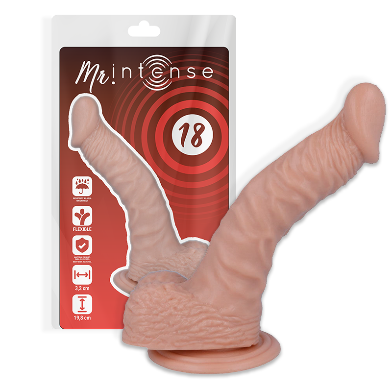 MR INTENSE - 18 PENE REALISTICO 19.8 CM -O- 3.2 CM – Peni realistici – foto 2