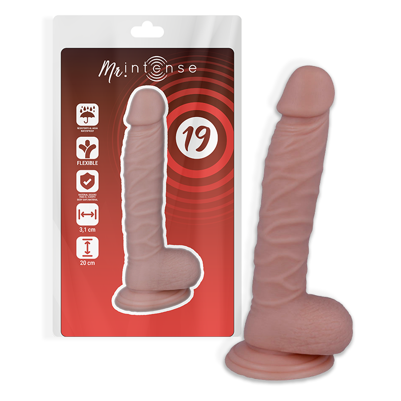 MR INTENSE - 19 REALISTIC PENIS 20 CM -O- 3.1 CM – Peni realistici – foto 2