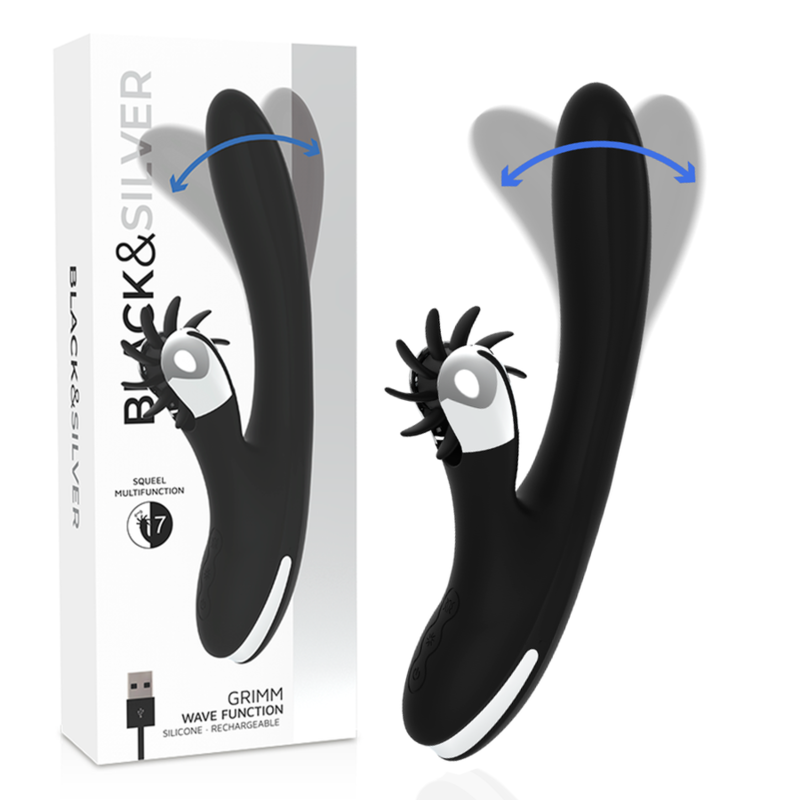 BLACK&SILVER - FUNZIONE ONDA BUNNY GRIMM – Rotatori vibranti – foto 2
