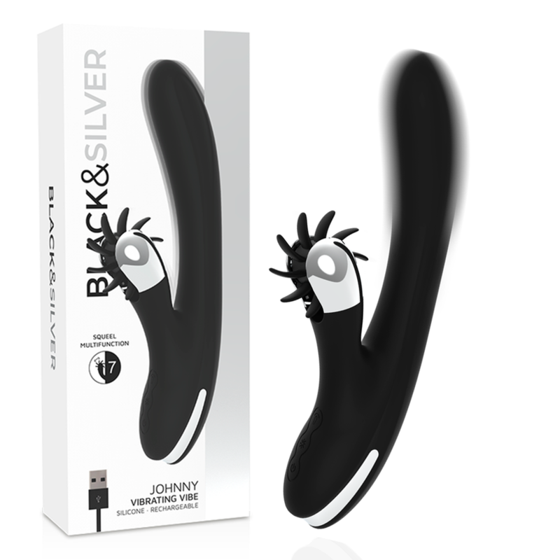 BLACK&SILVER - VIBRA VIBRANTE BUNNY JOHNNY – Rotatori vibranti – foto 2