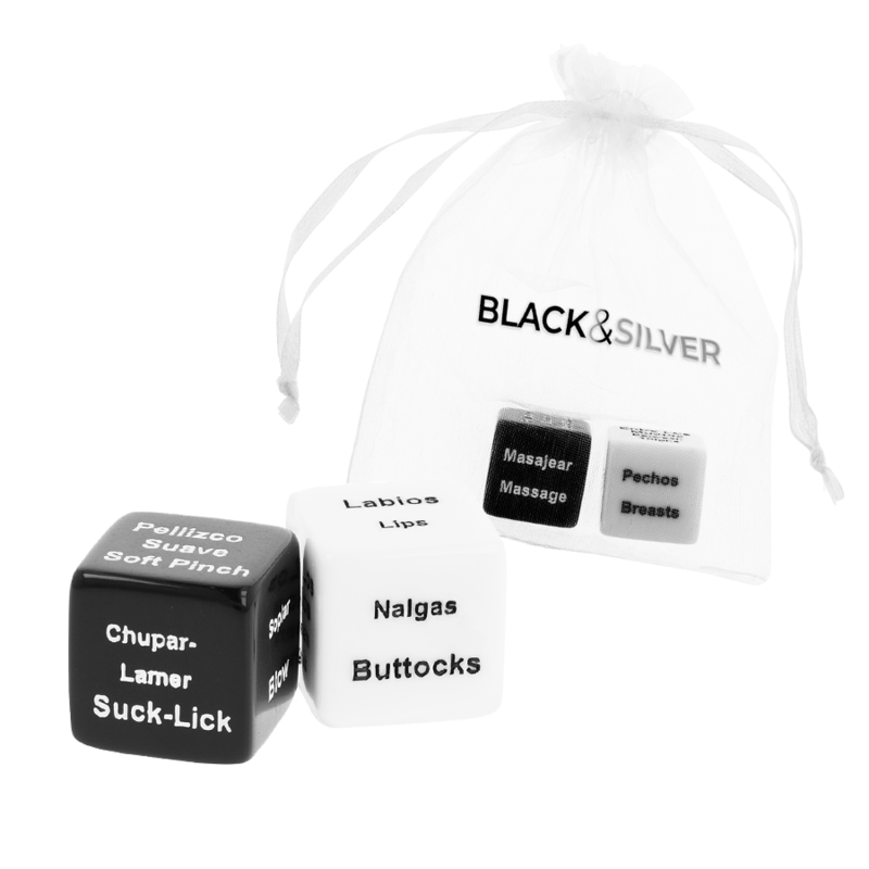 BLACK&SILVER - DADI PER COPPIE ES/EN – Gioco dei dadi – foto 2