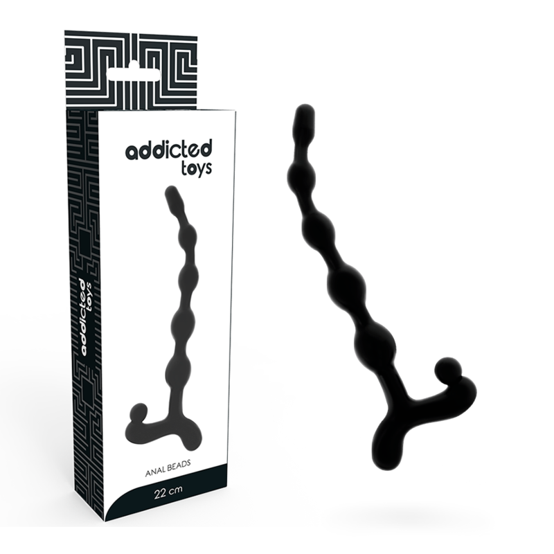 ADDICTED TOYS - SFERE ANAL 22 CM NERO – Perline anali – foto 2