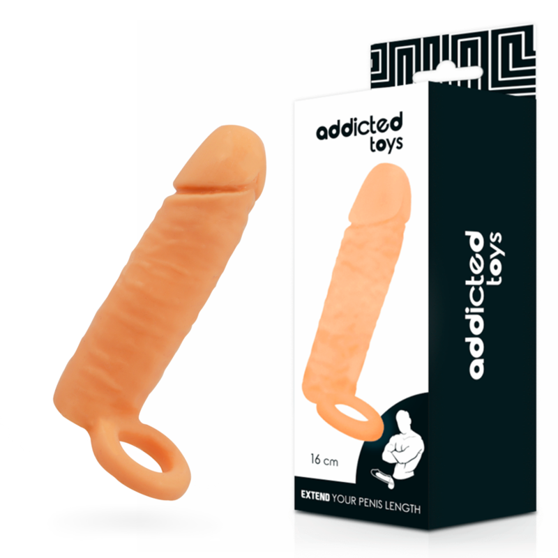 ADDICTED TOYS - ESTENDONO IL TUO PENE 16 CM – Copri pene con estensione – foto 2