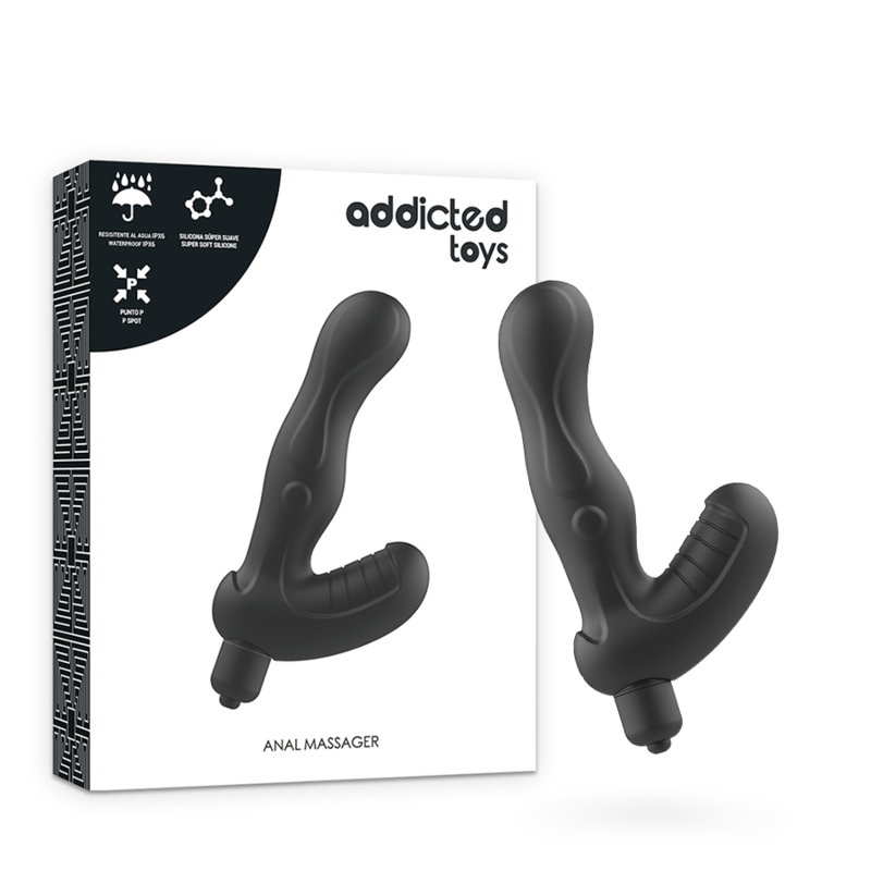 ADDICTED TOYS - P-SPOT VIBE STIMOLATORE ANALE DELLA PROSTATA IN SILICONE – Tappi anali – foto 2