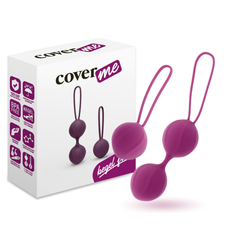 COVERME - TRAINER PELVICO LILLA KEGEL – Sfere di silicone