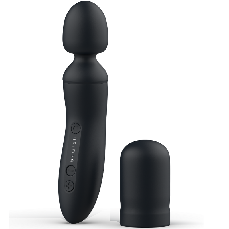 B SWISH - BACCHETTA VIBRATORE BTHRILLED PREMIUM NERA – Vibratore WAND