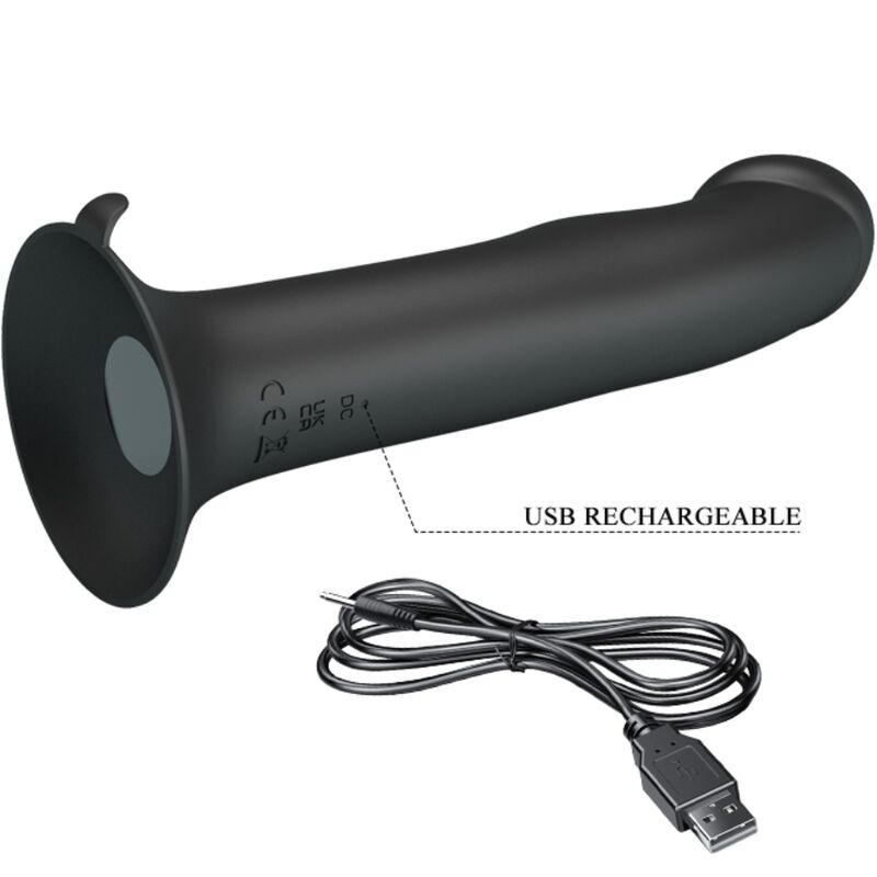PRETTY LOVE - VIBRATORE E SUCCHIATORE CLITORIDEO MURRAY BLACK – Dildo con punto G – foto 9