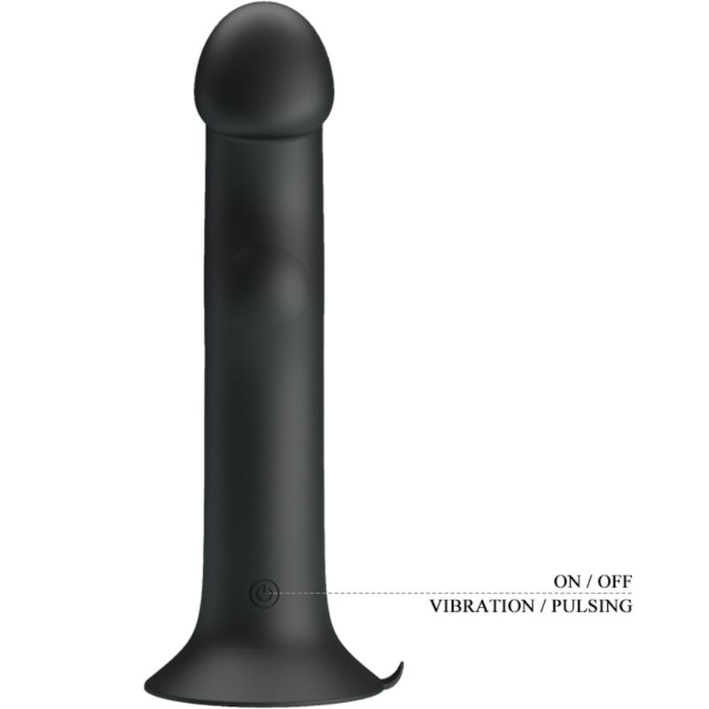 PRETTY LOVE - VIBRATORE E SUCCHIATORE CLITORIDEO MURRAY BLACK – Dildo con punto G – foto 10