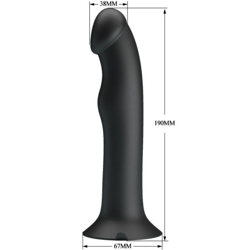 PRETTY LOVE - VIBRATORE E SUCCHIATORE CLITORIDEO MURRAY BLACK – Dildo con punto G – foto 8