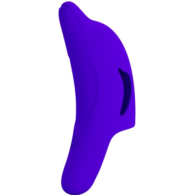 PRETTY LOVE - POTENTE STIMOLATORE DELLE DITA DELPHINI BLU SCURO – Vibratori da dito – foto 3