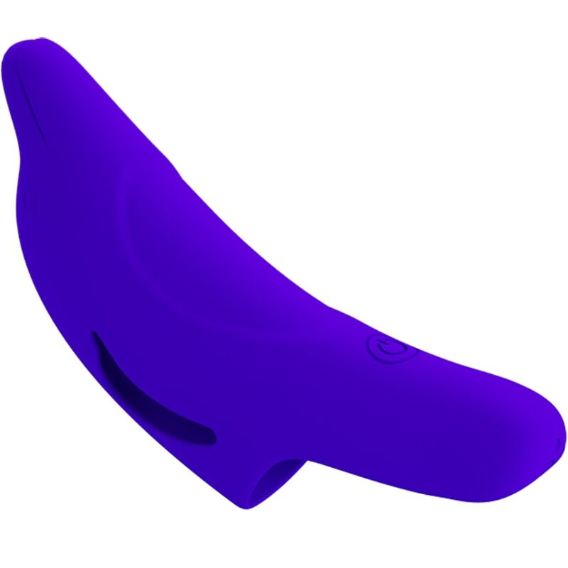 PRETTY LOVE - POTENTE STIMOLATORE DELLE DITA DELPHINI BLU SCURO – Vibratori da dito – foto 6