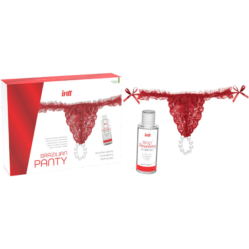 INTT RELEASES - BRASILIANA ROSSA CON PERLE E GEL LUBRIFICANTE 50 ML – Kit lubrificanti – foto 3