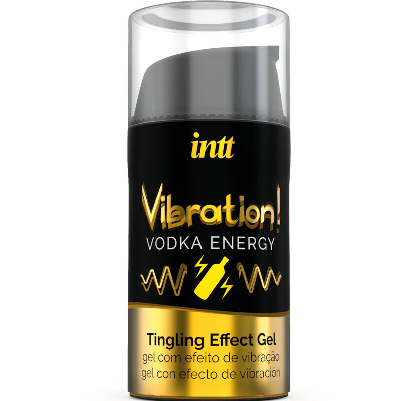 INTT - POTENTE GEL LIQUIDO VIBRANTE STIMOLANTE INTIMO VODKA 15ML – Intensificatore dell'orgasmo