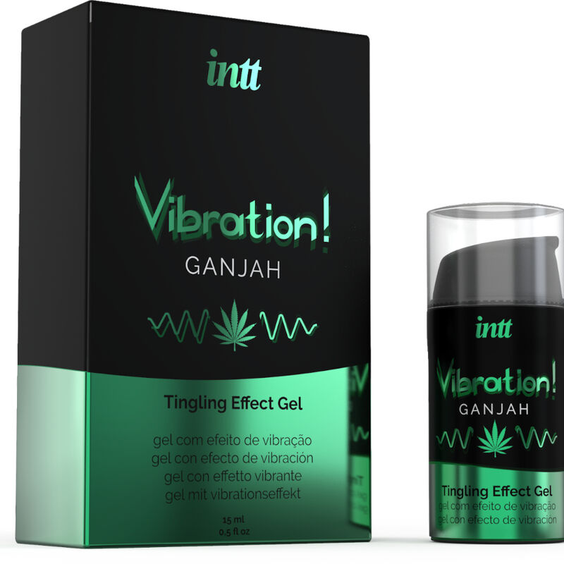 INTT - POTENTE GEL LIQUIDO VIBRANTE STIMOLANTE INTIMO CANNABIS 15ML – Intensificatore dell'orgasmo – foto 2