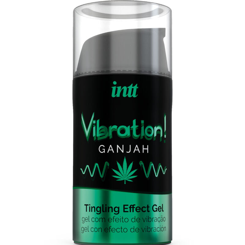 INTT - POTENTE GEL LIQUIDO VIBRANTE STIMOLANTE INTIMO CANNABIS 15ML – Intensificatore dell'orgasmo